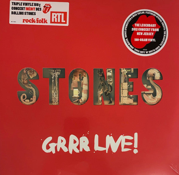 The Rolling Stones Grrrr Live LP Nuevo