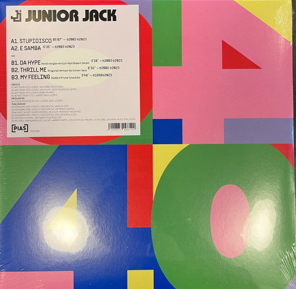 Junior Jack Remixes Hits Maxi Nuevo Cerrado de Fabrica