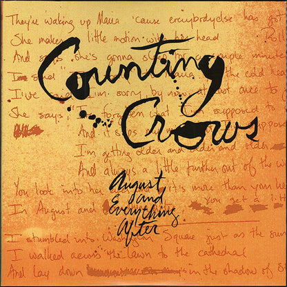 Counting Crows August and Everything After LP Nuevo