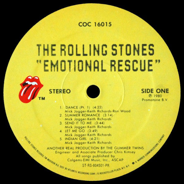 The Rolling Stones Emotinal Rescue LP Nuevo Half Speed Remaster