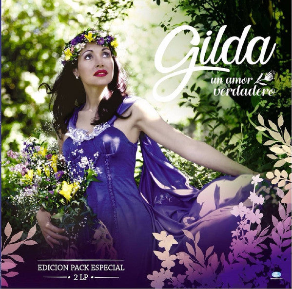 Gilda Un amor Verdadero Grandes exitos  LP Nuevo + Libro extenso