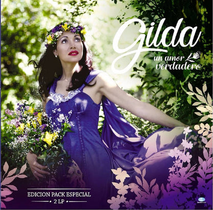 Gilda Un amor Verdadero Grandes exitos  LP Nuevo + Libro extenso