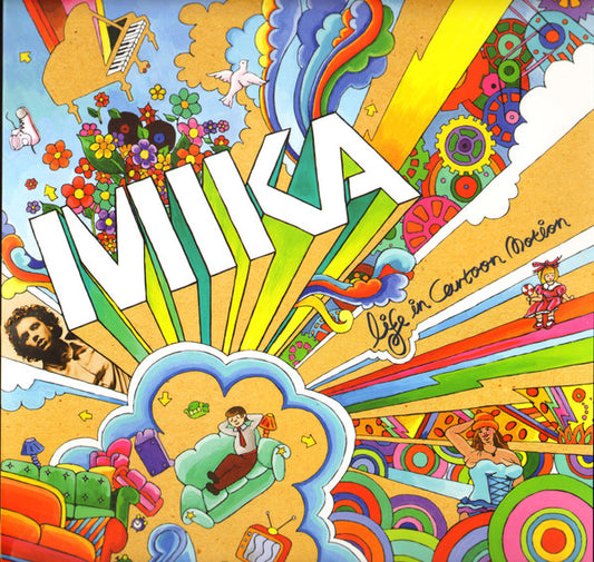 Mika Life In Cartoon LP Nuevo