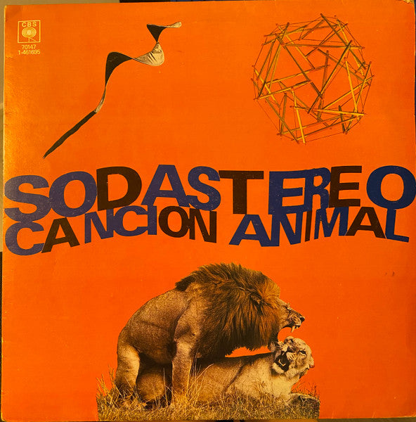 Soda Stereo Cancion Animal LP Nuevo