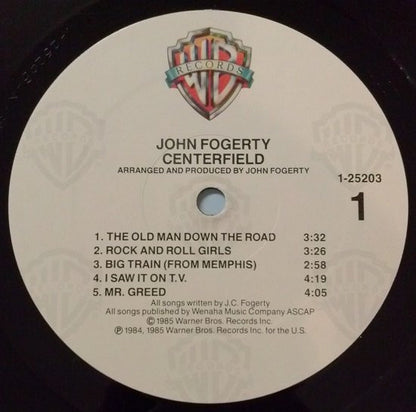 John Fogerty Centerfield LP Nuevo