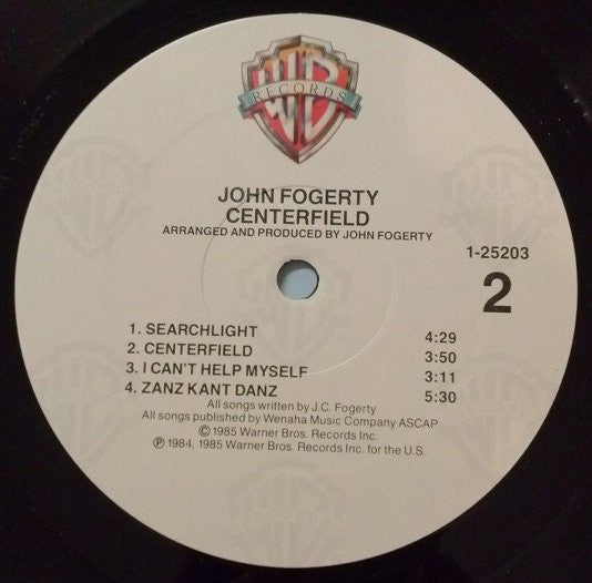 John Fogerty Centerfield LP Nuevo