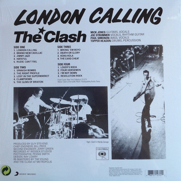 The Clash London Calling Clasico!!! LP Nuevo